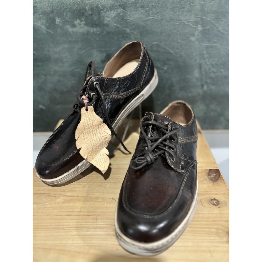 Bed|Stu Cobble Series‎ Duncan Sneakers Mens Size 9 Brown Leather - New